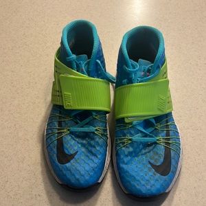 NIKE ZOOM TRAIN TORANADA size Men’s 10 Blue/Lime Green/Pink/Black/White